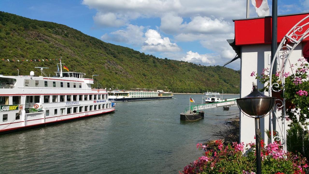 Penthouse Im Historischen Fachwerkhaus Mit Grosser Dachterrasse An Zentralster Lage Boppard Eksteriør bilde