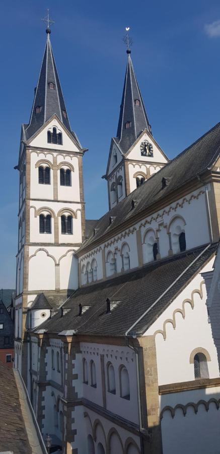Penthouse Im Historischen Fachwerkhaus Mit Grosser Dachterrasse An Zentralster Lage Boppard Eksteriør bilde